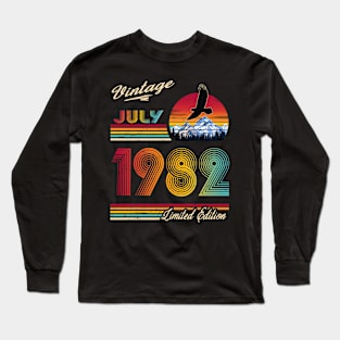 July 1982 Birthday Long Sleeve T-Shirt